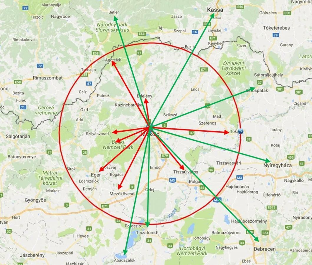 Smart Szallas Apartman Miskolc Eksteriør billede